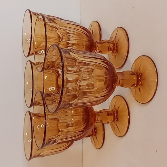 Vintage Noritake Provincial Ambur Juice Goblets Set Of 6 - Picture 1 of 6